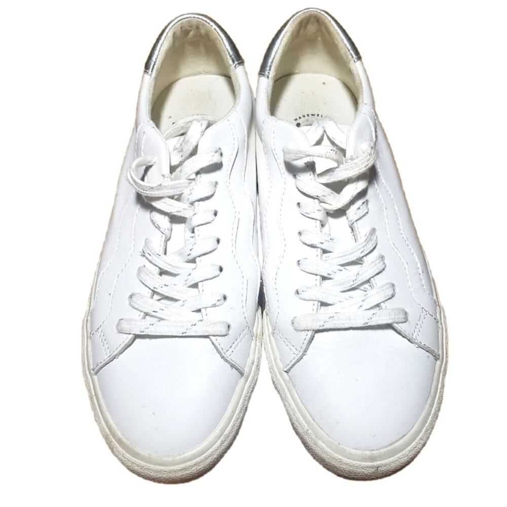 Premium leather white sneaker